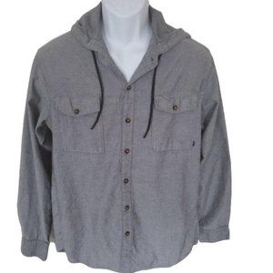 Nike Betterworld Hooded Button-Down Shirt Size M